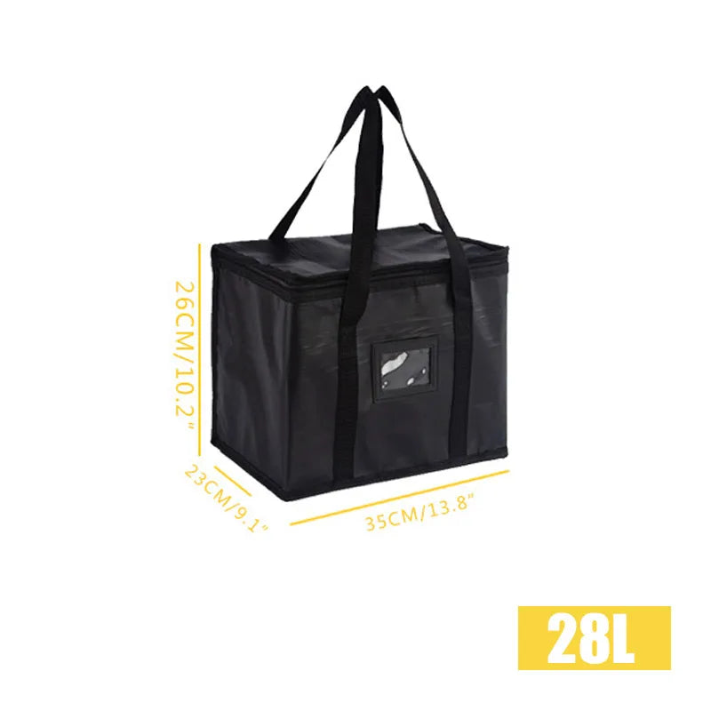 Kühltasche – Extra isoliert & robust | Perfekt für unterwegs, Arbeit & Sport Zip Picnic Tin Foil Food panier repas