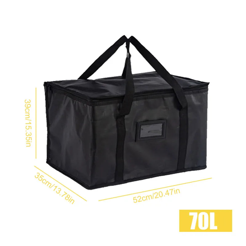 Kühltasche – Extra isoliert & robust | Perfekt für unterwegs, Arbeit & Sport Zip Picnic Tin Foil Food panier repas