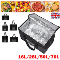 Kühltasche – Extra isoliert & robust | Perfekt für unterwegs, Arbeit & Sport Zip Picnic Tin Foil Food panier repas