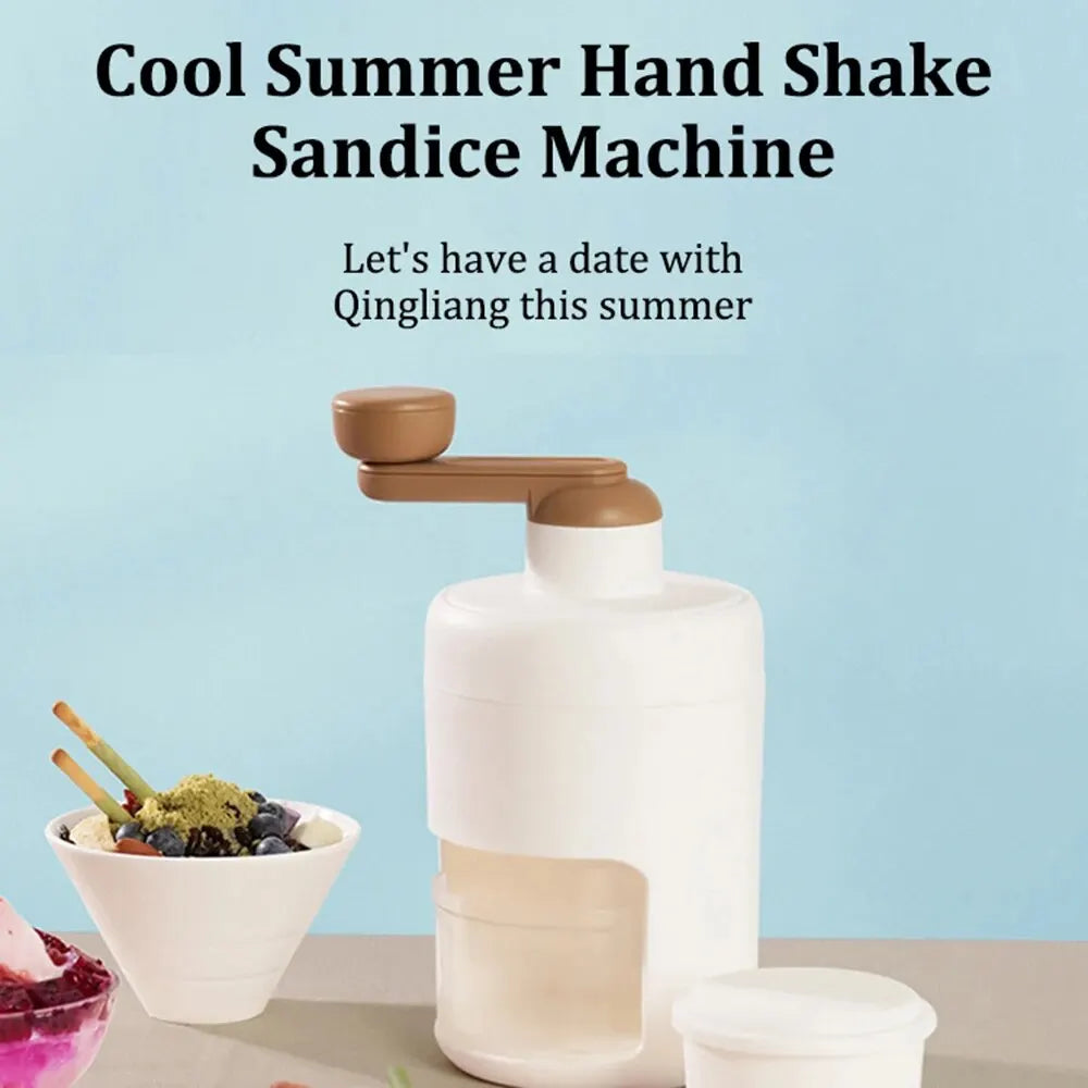 Eis-Zauber für Zuhause – Handbetriebene Eis- und Smoothie-Maschine