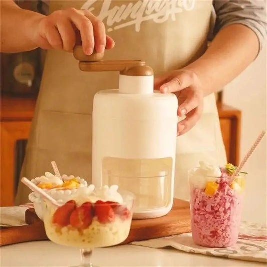 Eis-Zauber für Zuhause – Handbetriebene Eis- und Smoothie-Maschine